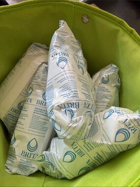 Brita White and Blue Replacement Water Filters -  lot of 9